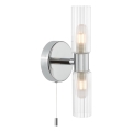 Där Lighting BOL0950 - BOLTON fürdőszobai fali lámpa 2xG9/5W/230V IP44 fényes króm