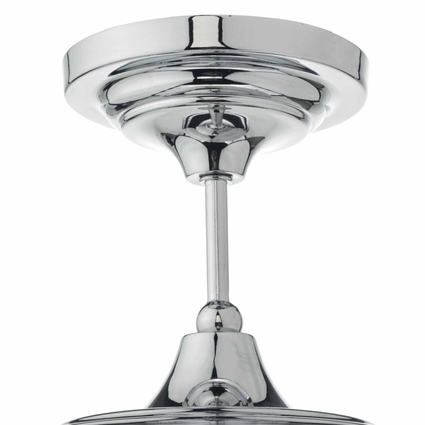 Där Lighting CAD0150 - Fürdőszobai felületre szerelhető mennyezeti lámpa CADEN 1xE27/60W/230V IP44 fényes króm