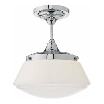 Där Lighting CAD0150 - Fürdőszobai felületre szerelhető mennyezeti lámpa CADEN 1xE27/60W/230V IP44 fényes króm