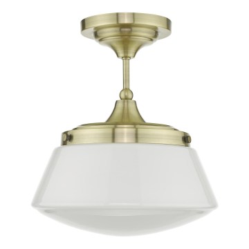 Där Lighting CAD0175 - Fürdőszobai felületre szerelhető csillár CADEN 1xE27/60W/230V IP44 sárgaréz