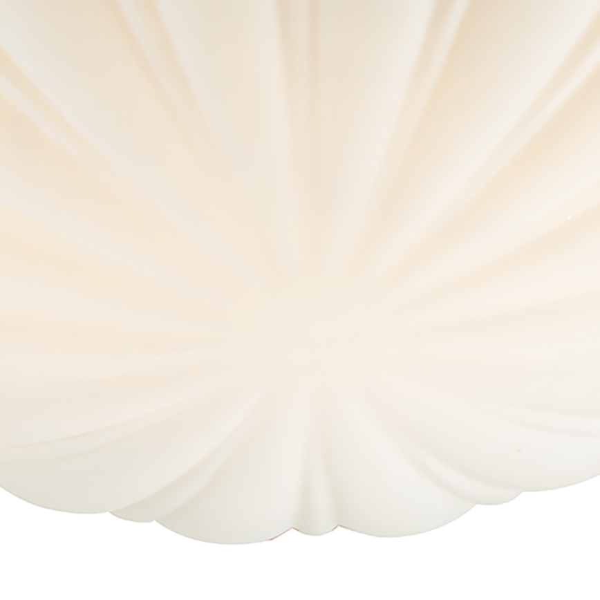 Där Lighting CAF502 - Fürdőszobai mennyezeti lámpa CAFE 1xE27/60W/230V átm. 27 cm IP44 fehér