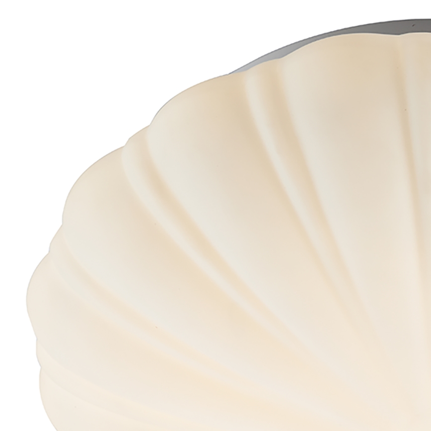 Där Lighting CAF502 - Fürdőszobai mennyezeti lámpa CAFE 1xE27/60W/230V átm. 27 cm IP44 fehér