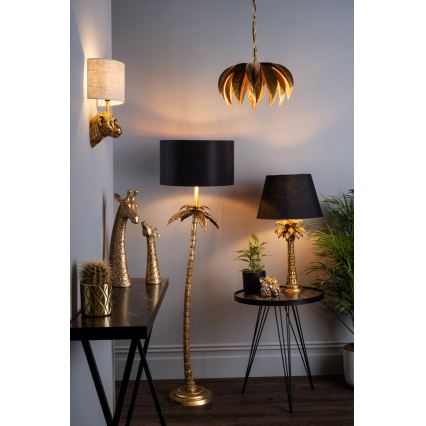 Där Lighting CAR0135 - CARA láncos csillár 1xE27/60W/230V arany