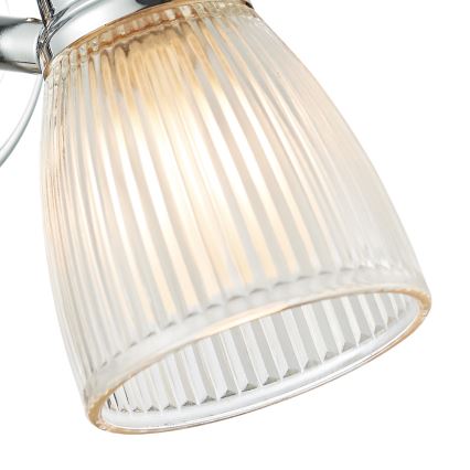Där Lighting CED0738 - Fürdőszobai falilámpa CEDRIC 1xG9/25W/230V IP44 fényes króm