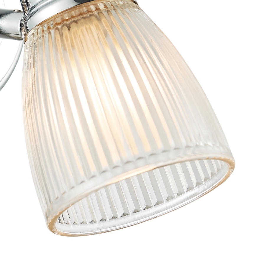 Där Lighting CED0738 - Fürdőszobai falilámpa CEDRIC 1xG9/25W/230V IP44 fényes króm
