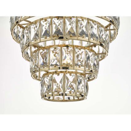 Där Lighting CER0135 - láncos csillár CERYS 1xE27/60W/230V aranyszínű