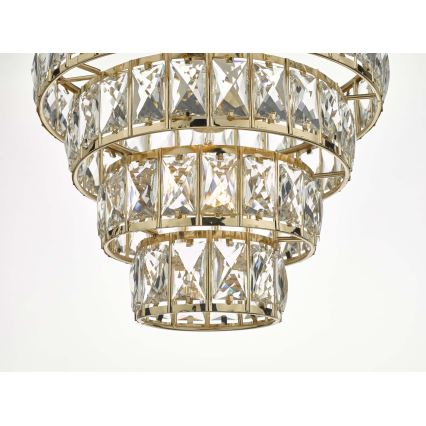 Där Lighting CER0135 - láncos csillár CERYS 1xE27/60W/230V aranyszínű
