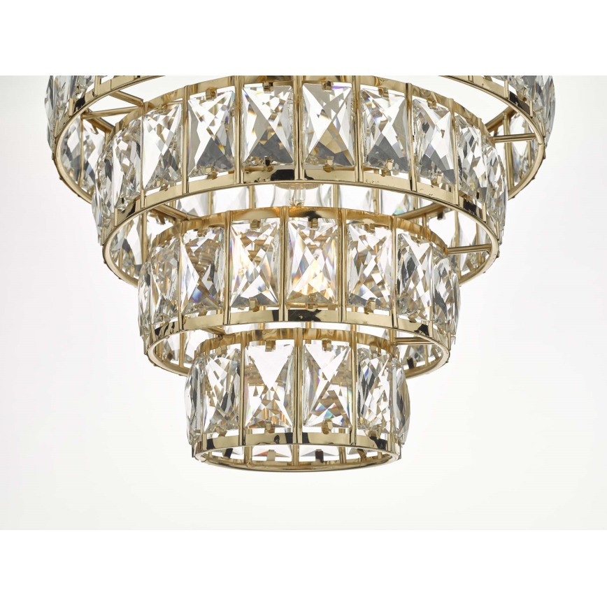 Där Lighting CER0135 - láncos csillár CERYS 1xE27/60W/230V aranyszínű