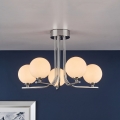 Där Lighting CRA5450-02 - CRADLE rúdos csillár 5xG9/25W/230V, fényes króm