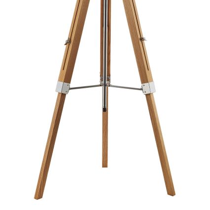 Där Lighting EAS4943 - Állólámpa EASEL 1xE27/60W/230V barna