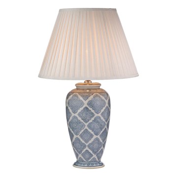 Där Lighting ELY4223 - Asztali lámpa ELY 1xE27/60W/230V kék