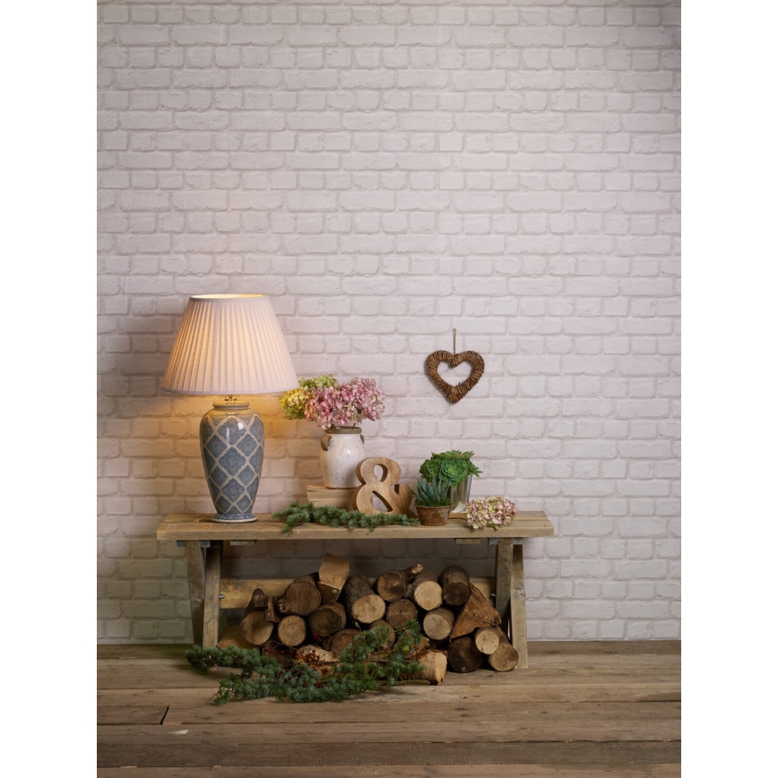 Där Lighting ELY4223 - Asztali lámpa ELY 1xE27/60W/230V kék