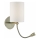 Där Lighting FET0775 - LED fali lámpa FETA 1xE27/60W/230V + LED/1W sárgaréz