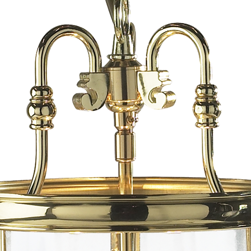 Där Lighting LAM0340 - LAMBETH láncos csillár 3xE14/60W/230V sárgaréz