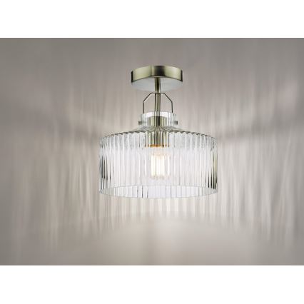 Där Lighting LEN4846 - Felületre szerelhető csillár LENKA 1xE27/60W/230V matt króm