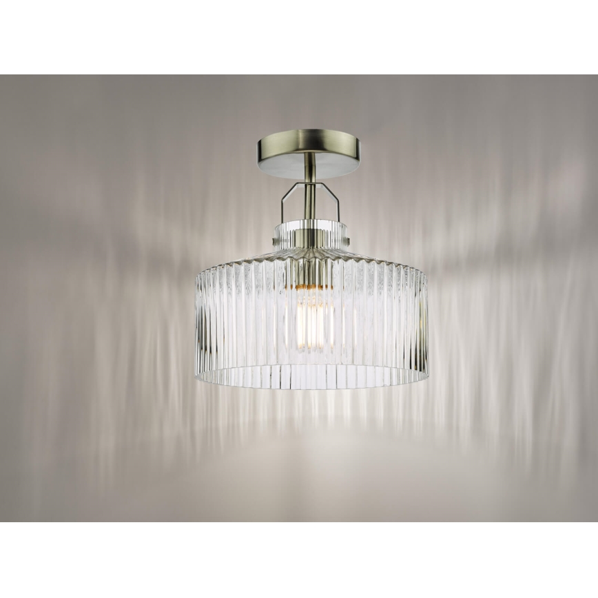 Där Lighting LEN4846 - Felületre szerelhető csillár LENKA 1xE27/60W/230V matt króm