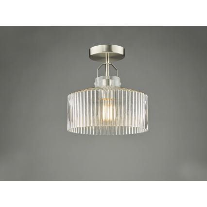 Där Lighting LEN4846 - Felületre szerelhető csillár LENKA 1xE27/60W/230V matt króm