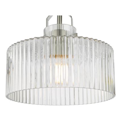 Där Lighting LEN4846 - Felületre szerelhető csillár LENKA 1xE27/60W/230V matt króm
