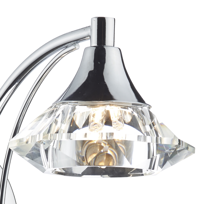 Där Lighting LUT0750 - LUTHER fali lámpa 1xG9/40W/230V fényes króm