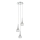 Där Lighting LYA0350 - Kábeles csillár LYALL 3xG9/40W/230V fényes króm