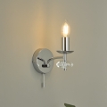Där Lighting OLE0750 - Fali lámpa OLEANA 1xE14/40W/230V fényes króm