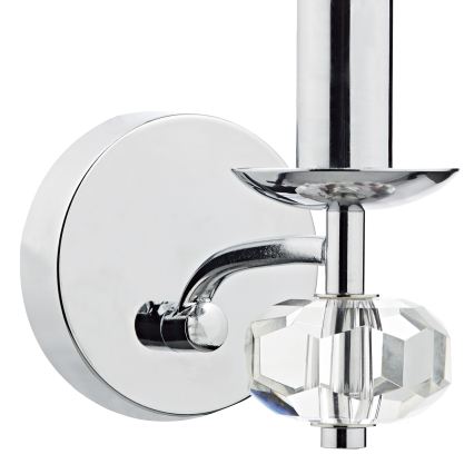 Där Lighting OLE0750 - Fali lámpa OLEANA 1xE14/40W/230V fényes króm