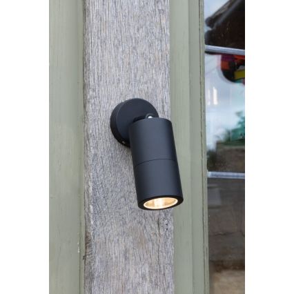 Där Lighting ORT0722 - ORTEGA LED kültéri fali spotlámpa 1xGU10/5W/230V IP65 fekete