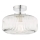 Där Lighting RIV5208 - Fürdőszobai felületre szerelhető RIVA mennyezeti lámpa 1xE27/60W/230V IP44 fényes króm