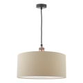 Där Lighting RON6529 - RONDA kábeles csillár 1xE27/60W/230V bézs