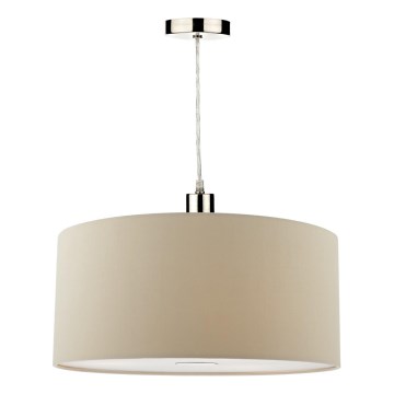 Där Lighting RON6529 - RONDA kábeles függeszték 1xE27/60W/230V fekete/bézs
