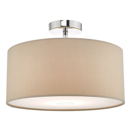 Där Lighting RON6529 - RONDA kábeles függeszték 1xE27/60W/230V fekete/bézs