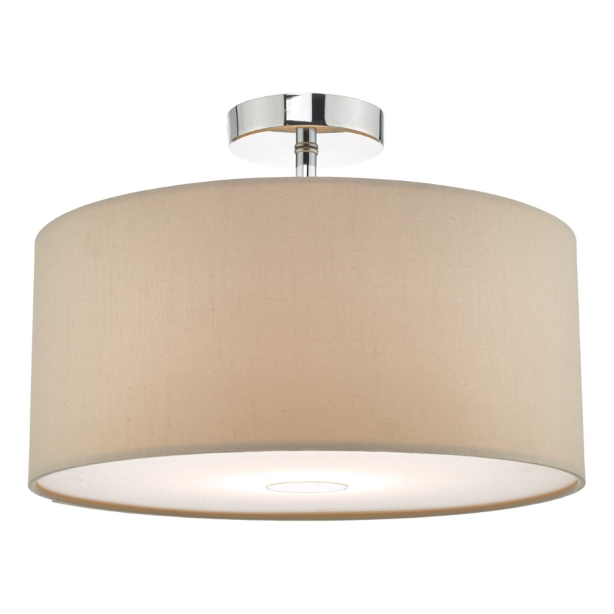 Där Lighting RON6529 - RONDA kábeles függeszték 1xE27/60W/230V fekete/bézs