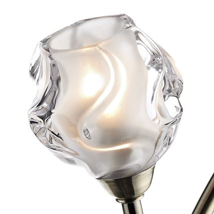 Där Lighting SEA0975 - SEATTLE fali lámpa 2xG9/40W/230V, sárgaréz