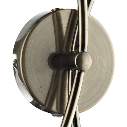 Där Lighting SEA0975 - SEATTLE fali lámpa 2xG9/40W/230V, sárgaréz