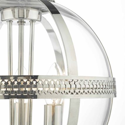Där Lighting VAN0338 - Láncos csillár VANESSA 3xE14/40W/230V fényes króm