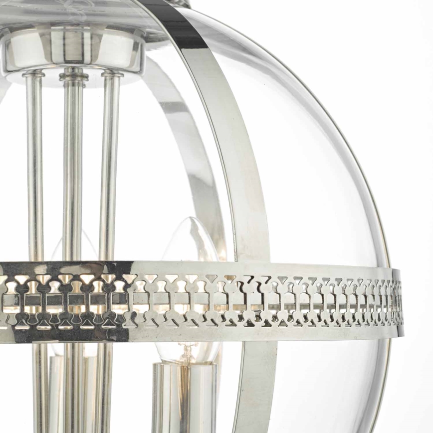Där Lighting VAN0338 - Láncos csillár VANESSA 3xE14/40W/230V fényes króm