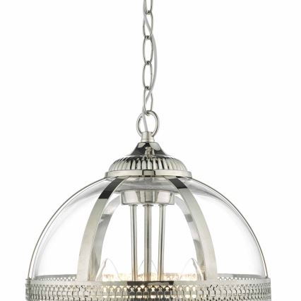Där Lighting VAN0338 - Láncos csillár VANESSA 3xE14/40W/230V fényes króm