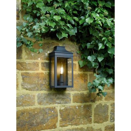 Där Lighting VAP5222 - VAPOUR kültéri fali lámpa 1xE14/60W/230V IP44 fekete