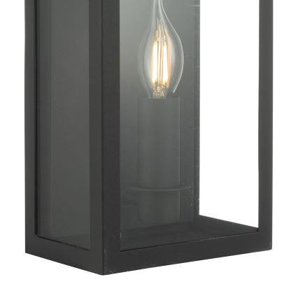 Där Lighting VAP5222 - VAPOUR kültéri fali lámpa 1xE14/60W/230V IP44 fekete