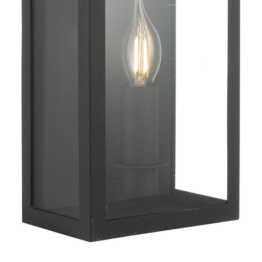 Där Lighting VAP5222 - VAPOUR kültéri fali lámpa 1xE14/60W/230V IP44 fekete
