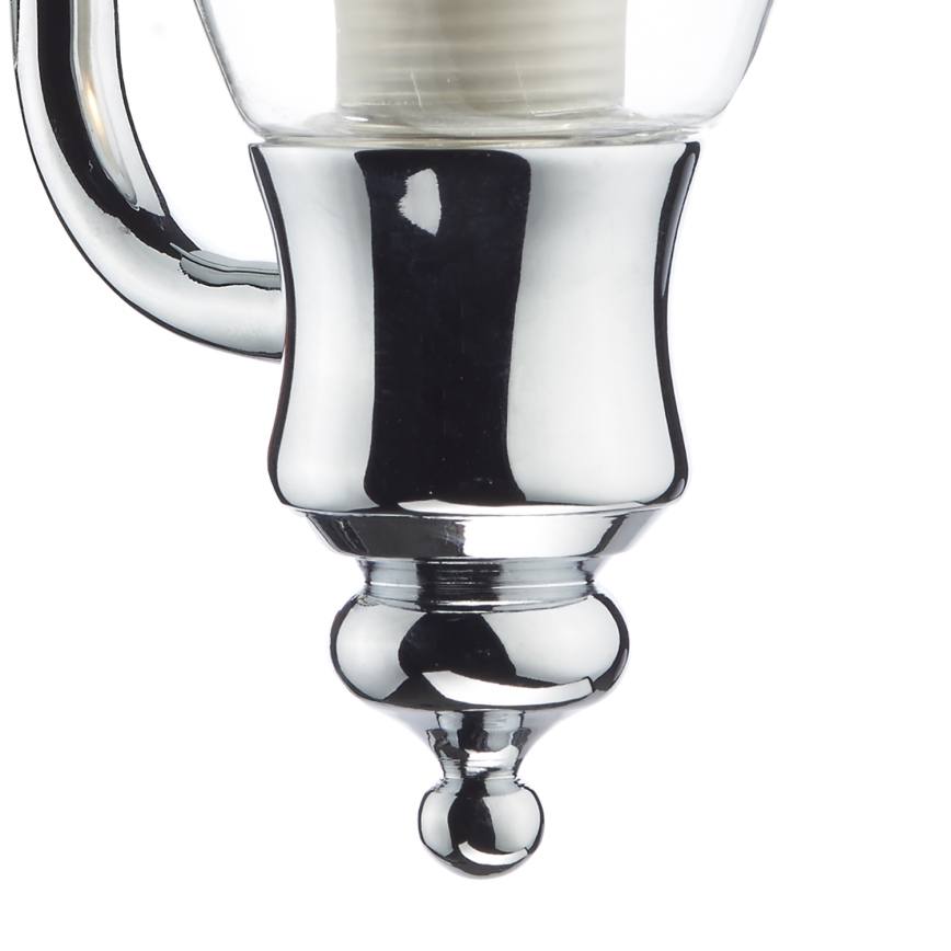 Där Lighting VES0750 - VESTRY fürdőszobai fali lámpa, 1x G9/25W/230V, IP44, fényes króm