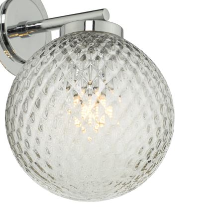 Där Lighting WAY0750 - Fürdőszobai fali lámpa WAYNE 1xG9/3W/230V IP44 króm