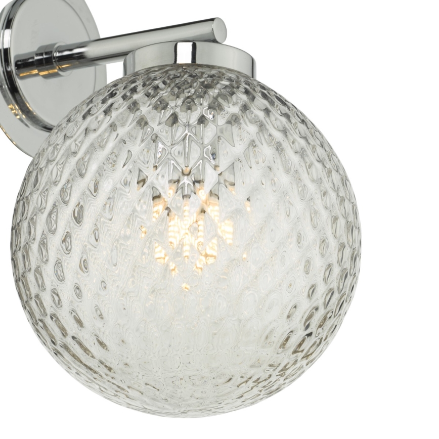 Där Lighting WAY0750 - Fürdőszobai fali lámpa WAYNE 1xG9/3W/230V IP44 króm
