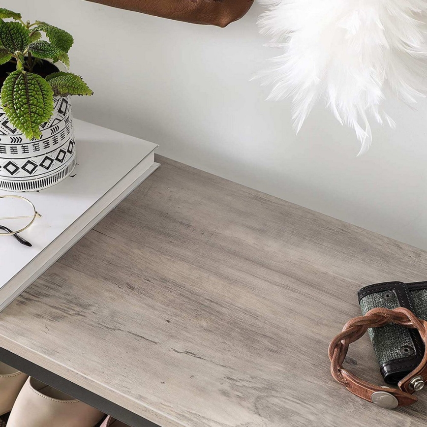 DAVOR cipőtároló szürke/fekete