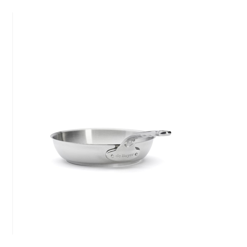 De Buyer 3412.24 - MILADY serpenyő 24 cm, rozsdamentes acél