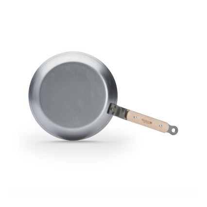 De Buyer 5710.24 - MINERAL B BOIS 24 cm-es acél serpenyő