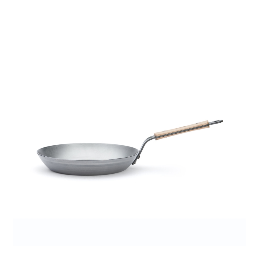 De Buyer 5710.24 - MINERAL B BOIS 24 cm-es acél serpenyő