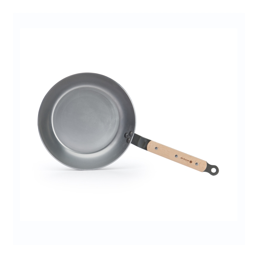 De Buyer 5710.26 - MINERAL B BOIS 26 cm acél serpenyő