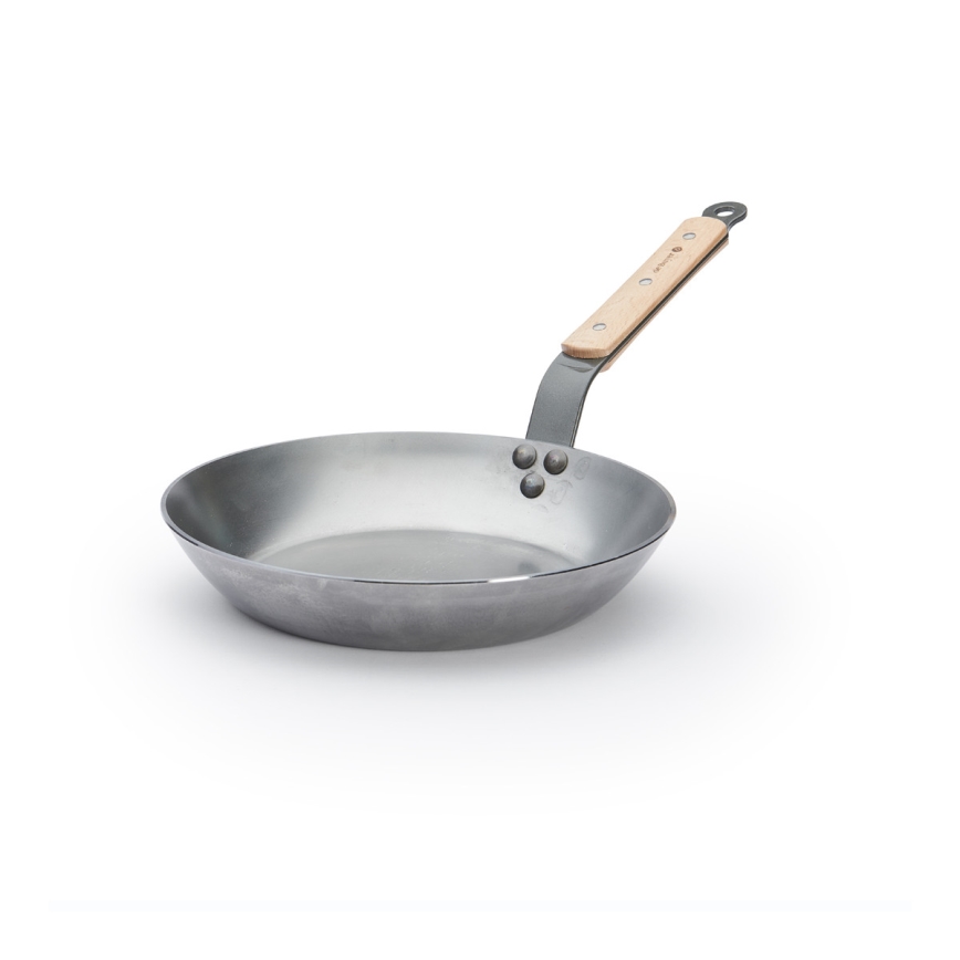 De Buyer 5710.26 - MINERAL B BOIS 26 cm-es acél serpenyő