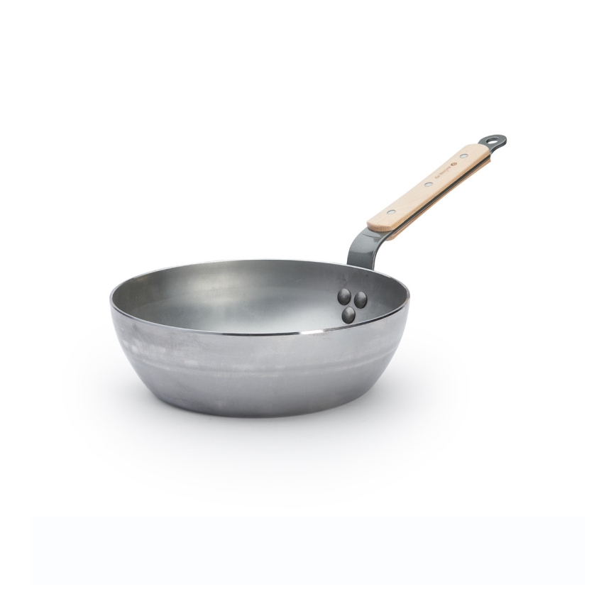 De Buyer 5714.24 - MINERAL B BOIS mély serpenyő 24 cm